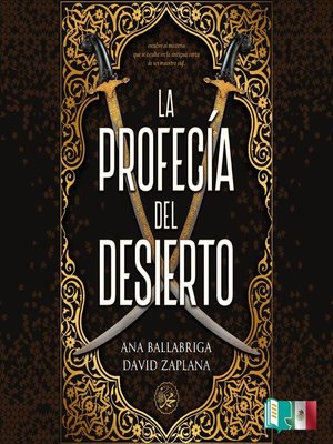 cover image of La profecía del desierto